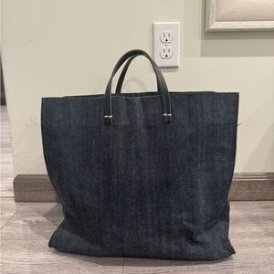 Clare V Simple Tote- Denim